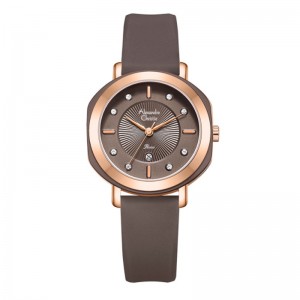 Alexandre Christie AC 2991 Rosegold Dark Brown LDRRGDB